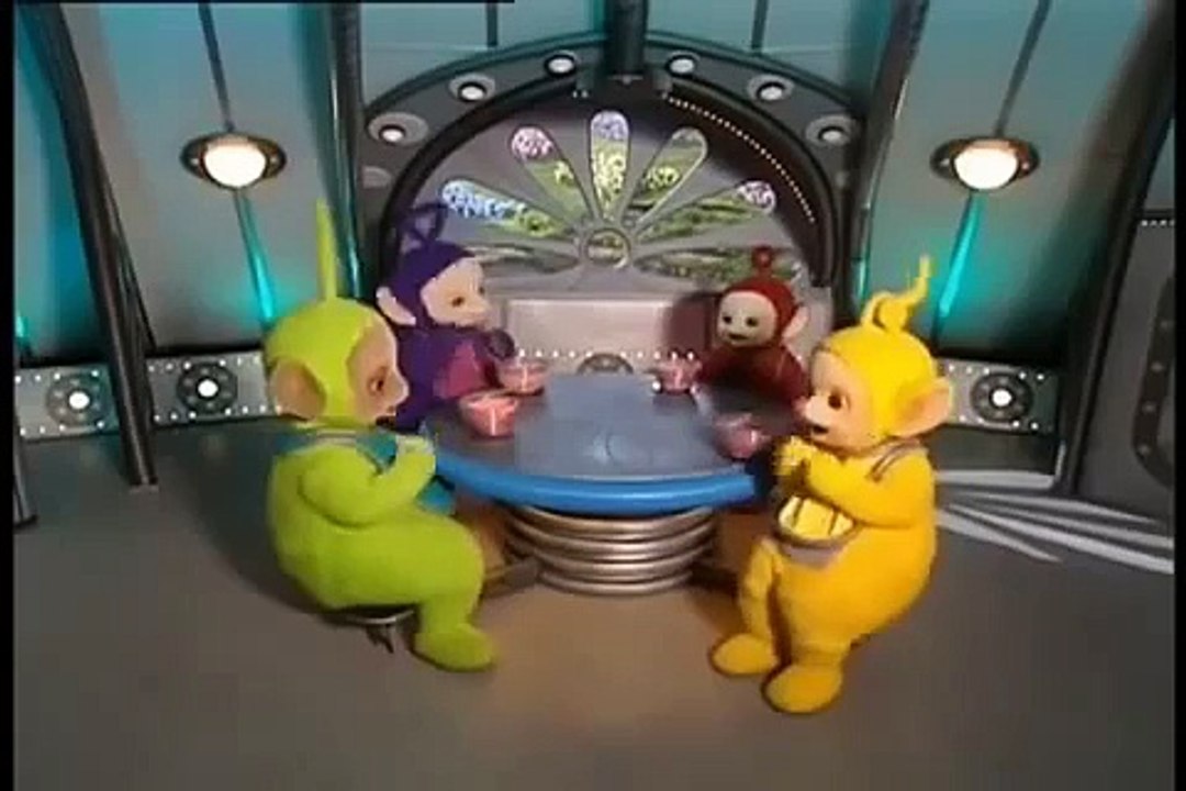 VERY RARE Teletubbies Stop Spinning closeup