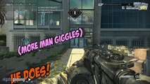 Slow Motion Man IS BACK!! COD Ghosts Hilarious Gamertag Trolling Reactions!