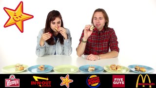 Fast Food Burger Taste Test
