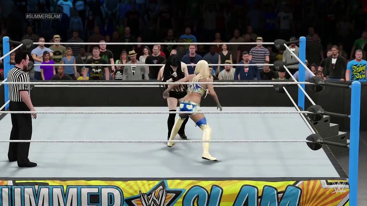 WWE 2K15 (PS4) Every Diva Performing the Testicular Claw