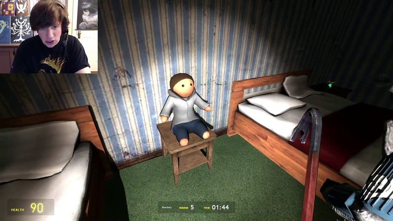 Gmod Prop Hunt - HAUNTED HOUSE MAP! (Garrys Mod Multiplayer)