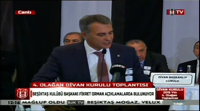 Fikret Orman'dan rakiplerine stat göndermesi