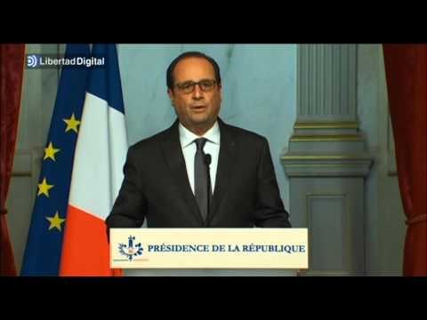Hollande: Es un acto de guerra de Estado Islámico contra Francia