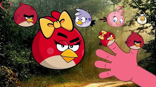 Angry Birds Finger Family Nursery Rhyme - Cartoon for children , Animated cartoon watch online free 2016