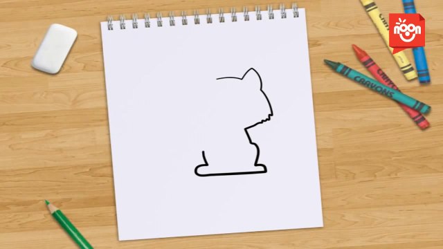 Beraber Çizelim - Kedi (Çocuklar İçin Resim Dersi)
