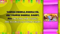 Yankee Doodle Doo Lyrical Video | English Nursery Rhymes Full Lyrics For Kids & Children