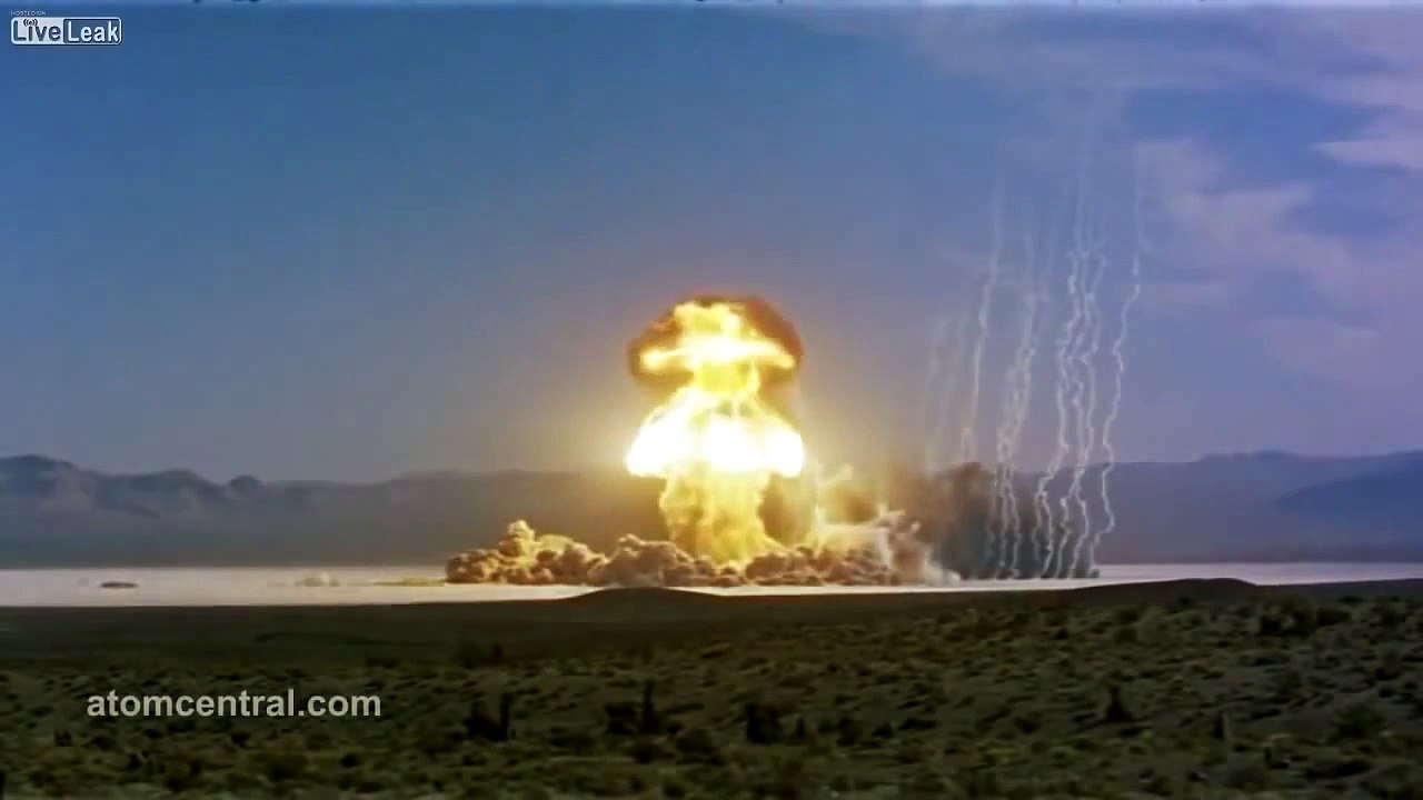 Nuclear Bomb Test Nuklir Amerika !