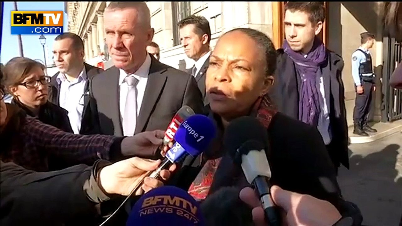 Attentats: Christiane Taubira appelle au "respect de la dignité des victimes"