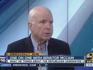 One-on-one interview with Sen. John McCain