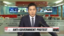 Justice minister vows to punish violent protesters