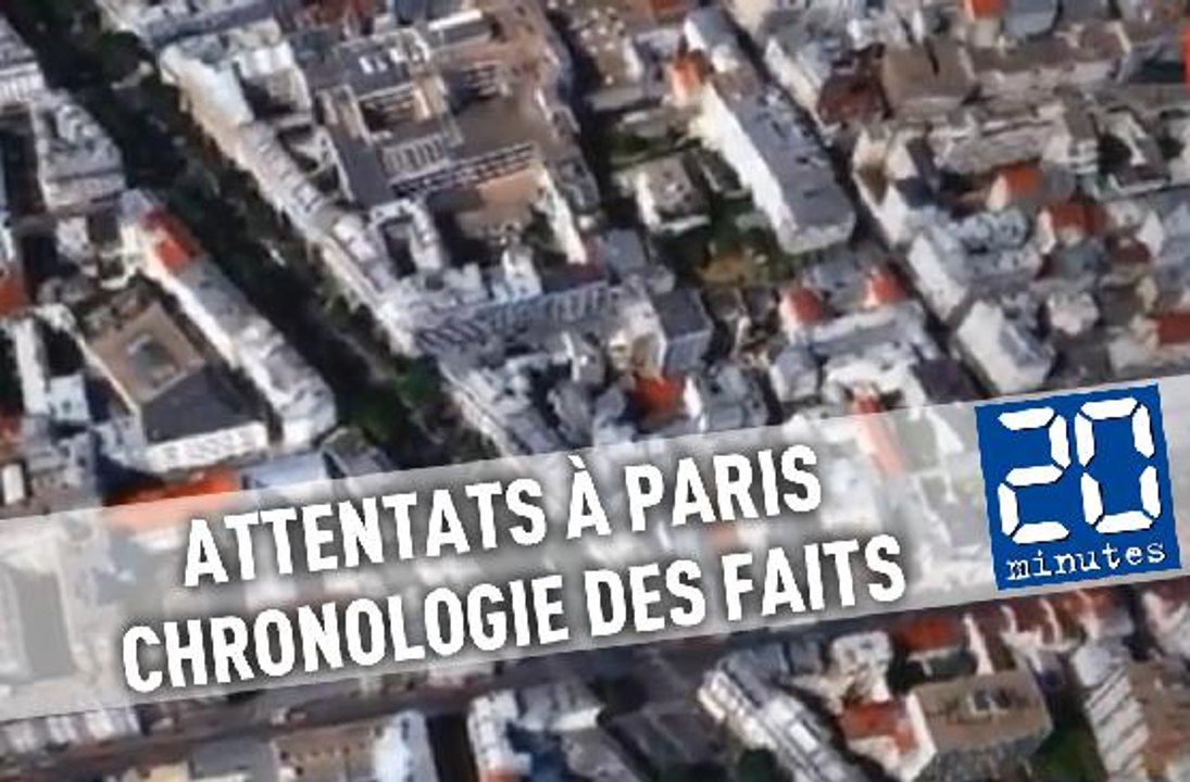 Attentats à Paris : Chronologie des faits