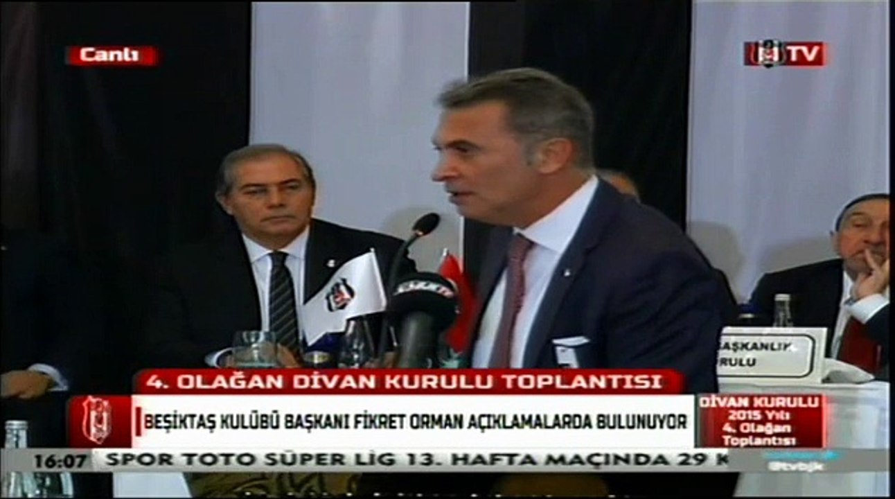 Fikret Orman: "Şike davasının ilk gününden beri..."