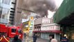 Fully involved fire at tokio 有楽町駅前で火災　東海道新幹線など運転見合わせ