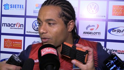 9° journée de proD2 ASBH - Carcassonne réaction Sabri Gmir