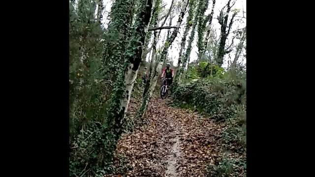Collision / Chute avec Ripaton lors de la descente du terril d'Abbaretz