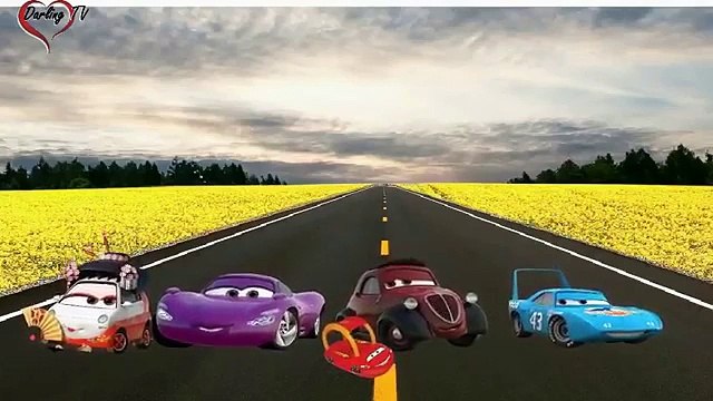 Cars Disney Cartoon Finger Family Preschool Kids Music Song _Nursery Rhymes , Animated cartoon watch online free 2016