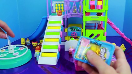 Huge Surprise Egg SHOPKINS Sparkle Ultra Rare Barbie Playground Park Surprise Video 2 Pack