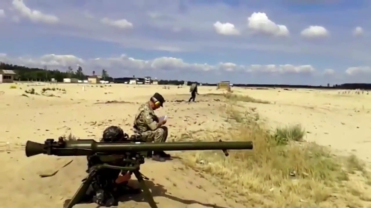 Ukraine News • Ukraine soldier fired from the SPG 9