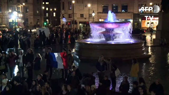 Attentats de Paris: manifestations de soutien à travers l'Europe