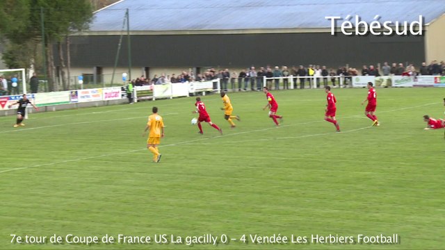 Football. Coupe de France. La Gacilly - Les Herbiers