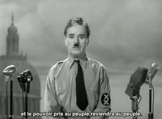Un visionnaire, the great Charlie Chaplin.
