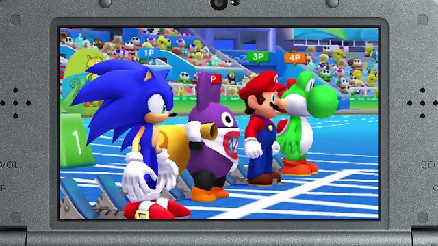 Mario & Sonic at the Rio 2016 Olympic Games 3DS Version Trailer