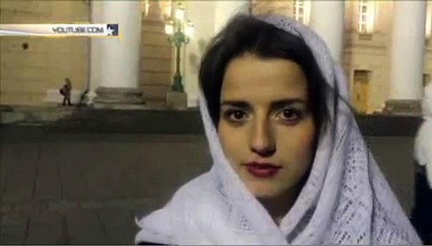 Русская девушка сказала стихами, когда мир будет избавлен от ИГИЛ