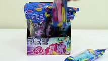 My Little Pony Pez Candy Dispensers with Rainbow Dash, Twilight Sparkle, and Pinkie Pie!