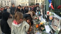 Rassemblement au Mans après les attentats parisiens