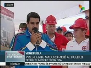 Venezuela: Maduro insta a defender el modelo socialista