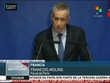 Fiscal de París informa de la detención de 3 sospechosos por atentados