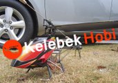 Metal Gövdeli, Büyük, Uçuşa Hazır, Elektrikli, Rc Uzaktan Kumandalı, Model Maket Helikopter