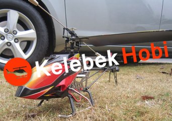 Metal Gövdeli, Büyük, Uçuşa Hazır, Elektrikli, Rc Uzaktan Kumandalı, Model Maket Helikopter