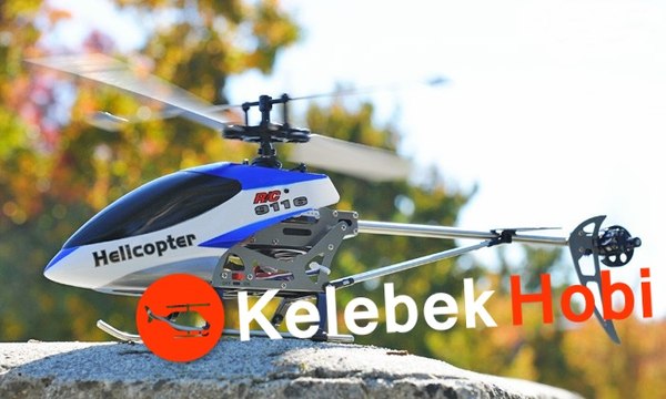 Uzaktan Kumandalı Helikopter. Metal Gövdeli, 4 Kanallı, Outdoor Model.
