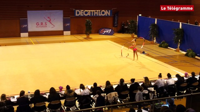 Gymnastique rythmique L'élite régionale à Brest
