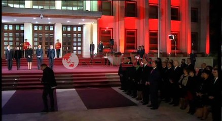 Homazhe për viktimat ne Paris, u vune himnet e dy vendeve Frances dhe Shqiperise