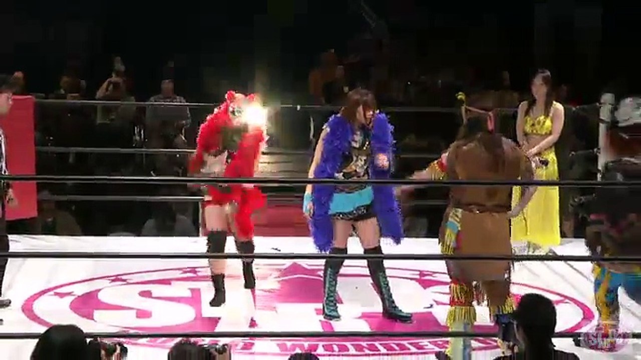 {Stardom} (Tag League 2015 1st Round) Io Shirai & Mayu Iwatani Vs.  Alex Lee & Kaori Yoneyama (11/8/15)