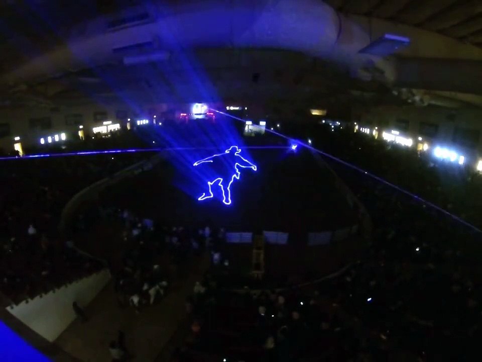 Nu-Salt Laser Light Shows International for South Point Casino INFR 2015