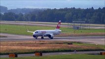 (Live ATC) Low pass and first landing of a Bombardier CS100 at Zürich Kloten