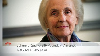 Dünyanın En Zengin Kadınları (Forbes 2015)