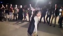 Reham khan daughter Dancing Among The Crowd