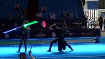 Star Wars duel on Fencing Senior World Championships Moscow 2015