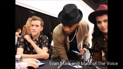 The Voice - Season 9 Team Pharrell - Evan, Madie and Mark