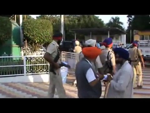 Police Security Tight at Thakht Sri Kesgarh Sahib After Sarbat Khalsa