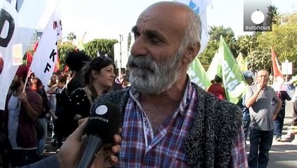 A G20-csúcs ellen tüntettek Antalyában