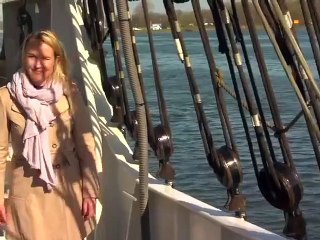 Girl Tv Reporter Fall into Water HaHaHa