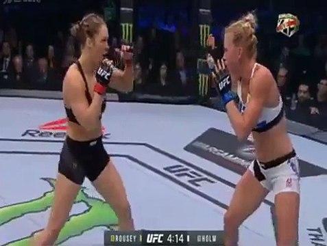 Ronda Rousey vs Holly Holm - Knockout!!! - MUST SEE!!!!! -