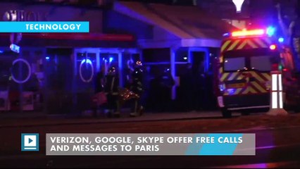 Verizon, Google, Skype Offer Free Calls and Messages to Paris