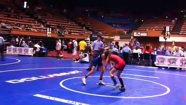 Genesis Ca girls wrestling state championships 2013 rd 3.