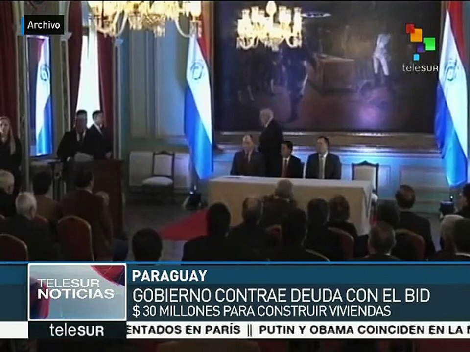 Gobierno paraguayo se endeuda con BID para construir viviendas